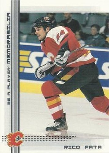 #366 Rico Fata - Calgary Flames - 2000-01 Be a Player Memorabilia Hockey