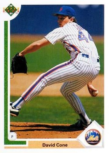 #366 David Cone - New York Mets - 1991 Upper Deck Baseball