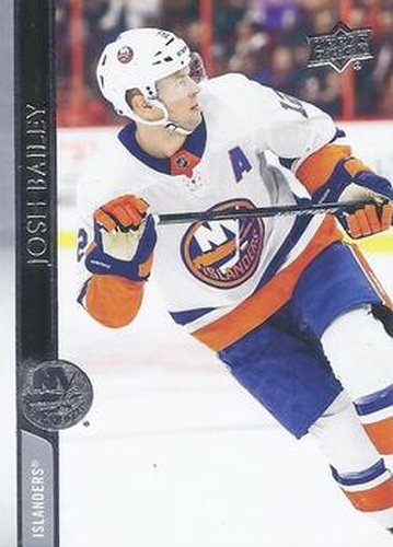 #366 Josh Bailey - New York Islanders - 2020-21 Upper Deck Hockey