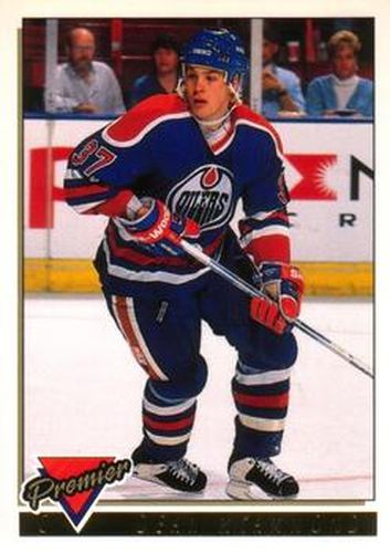 #366 Dean McAmmond - Edmonton Oilers - 1993-94 O-Pee-Chee Premier Hockey - Gold