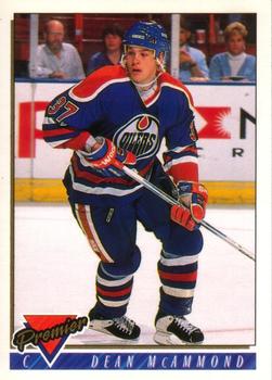 #366 Dean McAmmond - Edmonton Oilers - 1993-94 O-Pee-Chee Premier Hockey