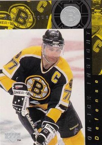 #366 Ray Bourque - Boston Bruins - 1996-97 Upper Deck Hockey