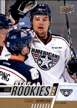 #367 Isaac Johnson - Tri-City Americans - 2017-18 Upper Deck CHL Hockey