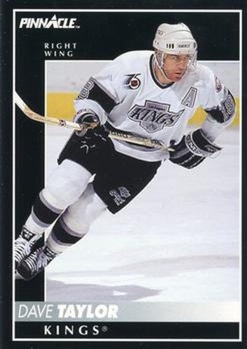 #367 Dave Taylor - Los Angeles Kings - 1992-93 Pinnacle Canadian Hockey