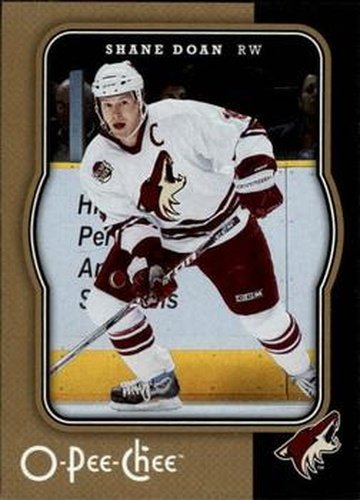 #367 Shane Doan - Phoenix Coyotes - 2007-08 O-Pee-Chee Hockey