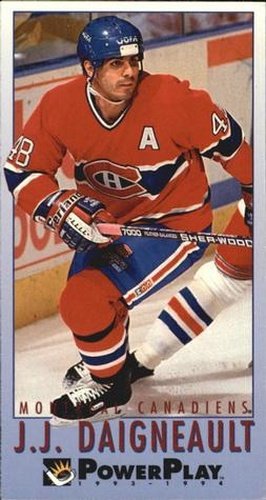 #367 J.J. Daigneault - Montreal Canadiens - 1993-94 Fleer PowerPlay Hockey