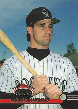 #367 Brad Ausmus - Colorado Rockies - 1993 Stadium Club Baseball