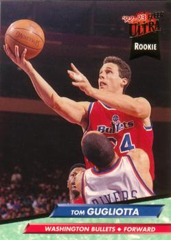 #367 Tom Gugliotta - Washington Bullets - 1992-93 Ultra Basketball
