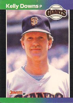 #367 Kelly Downs - San Francisco Giants - 1989 Donruss Baseball