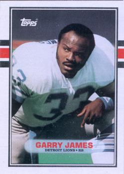 #367 Garry James - Detroit Lions - 1989 Topps Football