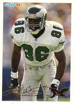 #367 Fred Barnett - Philadelphia Eagles - 1994 Fleer Football