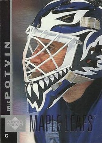 #367 Felix Potvin - Toronto Maple Leafs - 1997-98 Upper Deck Hockey