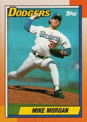 #367 Mike Morgan - Los Angeles Dodgers - 1990 Topps Baseball