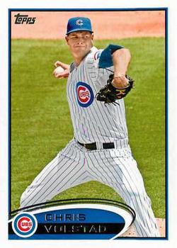 #367 Chris Volstad - Chicago Cubs - 2012 Topps Baseball