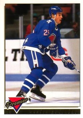 #367 Martin Rucinsky - Quebec Nordiques - 1993-94 O-Pee-Chee Premier Hockey - Gold