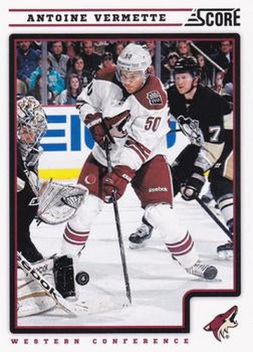 #367 Antoine Vermette - Phoenix Coyotes - 2012-13 Score Hockey