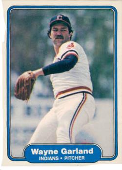 #367 Wayne Garland - Cleveland Indians - 1982 Fleer Baseball