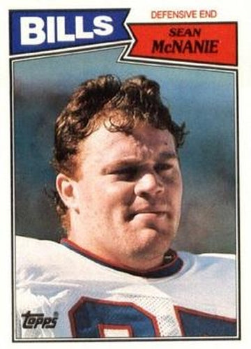 #367 Sean McNanie - Buffalo Bills - 1987 Topps Football