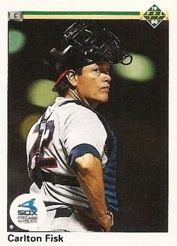 #367 Carlton Fisk - Chicago White Sox - 1990 Upper Deck Baseball