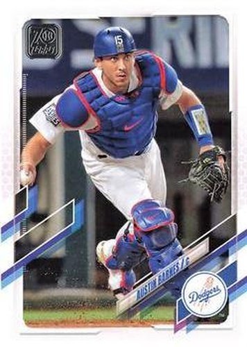 #367 Austin Barnes - Los Angeles Dodgers - 2021 Topps Baseball