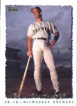 #367 B.J. Surhoff - Milwaukee Brewers - 1995 Topps Baseball