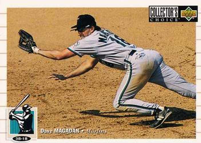 #367 Dave Magadan - Florida Marlins - 1994 Collector's Choice Baseball