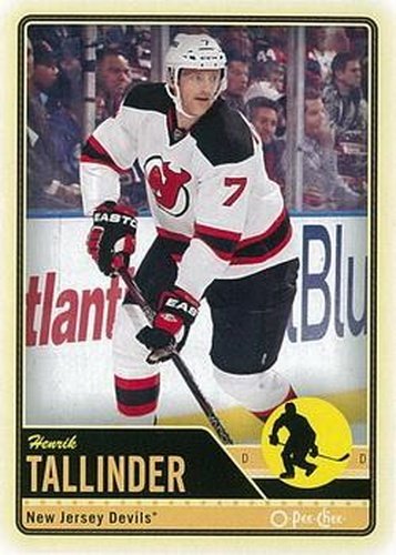 #367 Henrik Tallinder - New Jersey Devils - 2012-13 O-Pee-Chee Hockey