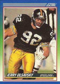 #367 Jerry Olsavsky - Pittsburgh Steelers - 1990 Score Football