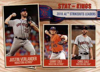 #367 Justin Verlander / Gerrit Cole / Chris Sale - Houston Astros / Boston Red Sox - 2019 Topps Big League Baseball