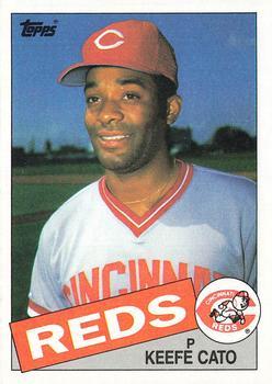 #367 Keefe Cato - Cincinnati Reds - 1985 Topps Baseball