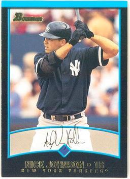#367 Nick Johnson - New York Yankees - 2001 Bowman Baseball