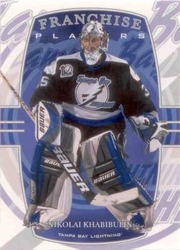 #367 Nikolai Khabibulin - Tampa Bay Lightning - 2002-03 Be a Player First Edition Hockey