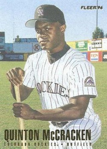 #367 Quinton McCracken - Colorado Rockies - 1996 Fleer Baseball