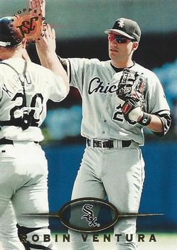 #367 Robin Ventura - Chicago White Sox - 1995 Stadium Club Baseball