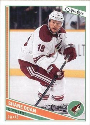 #367 Shane Doan - Phoenix Coyotes - 2013-14 O-Pee-Chee Hockey
