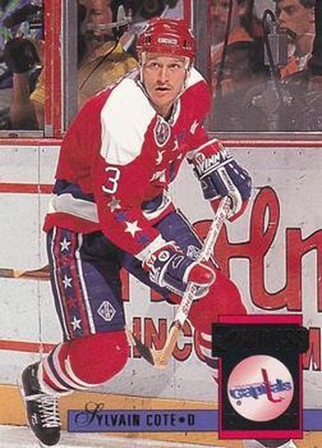 #367 Sylvain Cote - Washington Capitals - 1993-94 Donruss Hockey
