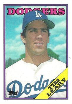#367 Tim Leary - Los Angeles Dodgers - 1988 Topps Baseball