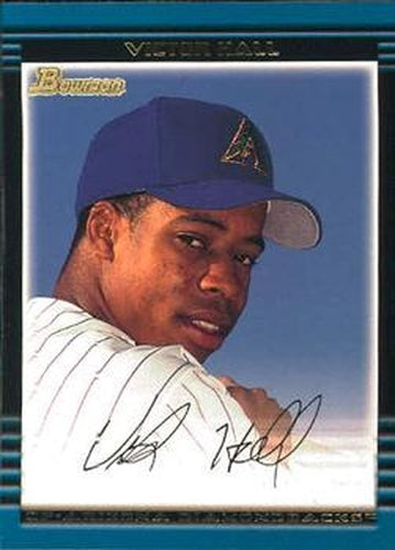 #367 Victor Hall - Arizona Diamondbacks - 2002 Bowman Baseball