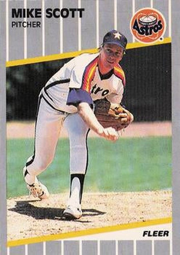 #367 Mike Scott - Houston Astros - 1989 Fleer Baseball
