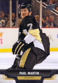 #367 Paul Martin - Pittsburgh Penguins - 2013-14 Upper Deck Hockey