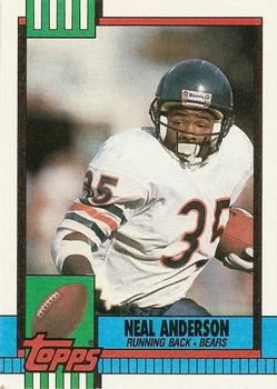 #367 Neal Anderson - Chicago Bears - 1990 Topps Football