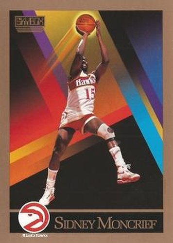 #367 Sidney Moncrief - Atlanta Hawks - 1990-91 SkyBox Basketball