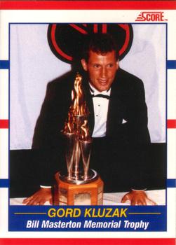#367 Gord Kluzak - Boston Bruins - 1990-91 Score Canadian Hockey
