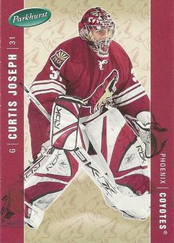 #367 Curtis Joseph - Phoenix Coyotes - 2005-06 Parkhurst Hockey