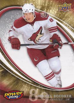 #367 Mikkel Boedker - Phoenix Coyotes - 2008-09 Upper Deck Power Play Box Set Hockey