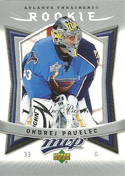 #367 Ondrej Pavelec - Atlanta Thrashers - 2007-08 Upper Deck MVP Hockey