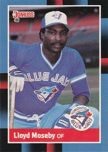 #367 Lloyd Moseby - Toronto Blue Jays - 1988 Donruss Baseball