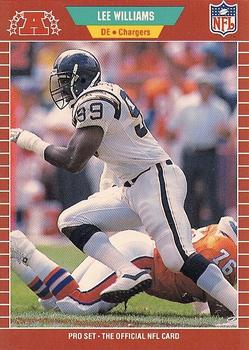 #367 Lee Williams - San Diego Chargers - 1989 Pro Set Football