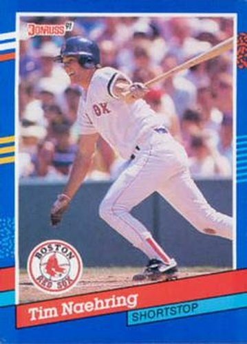 #367 Tim Naehring - Boston Red Sox - 1991 Donruss Baseball