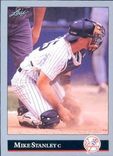 #367 Mike Stanley - New York Yankees - 1992 Leaf Baseball